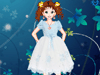 Blue Angel Flower Girl